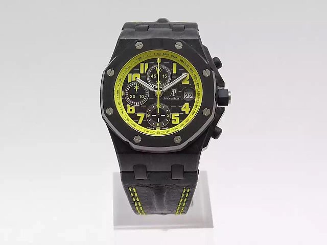 J12 Factory Forged Carbon Replica Audemars Piguet Bumble Bee 26176FO.OO.D101CR.02 Review