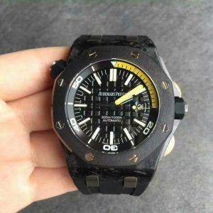 Noob Factory Ultimate Replica Audemars Piguet Royal Oak Offshore 15706 Diver Carbon Watch Review